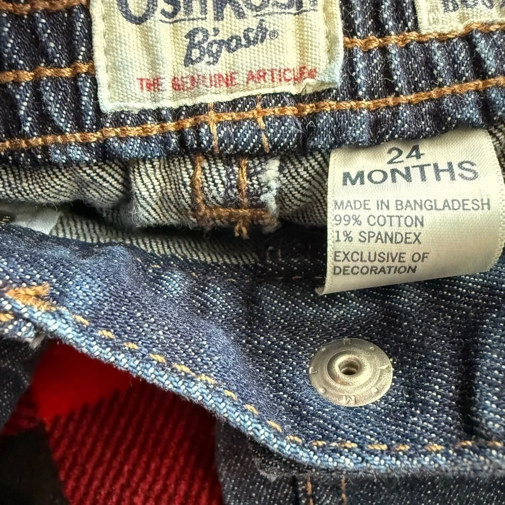 OshKosh B'gosh Girls Sz 24m Bootcut Blue Jeans